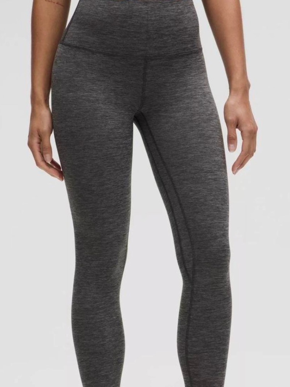 lululemon athletica High-Rise Heather Dark Gray Leggings